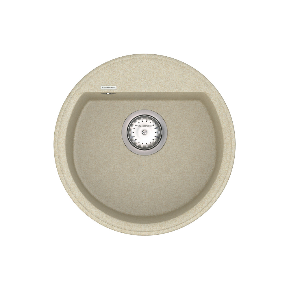Кухонна мийка VANKOR Easy EMR 01.45 Beige + сифон