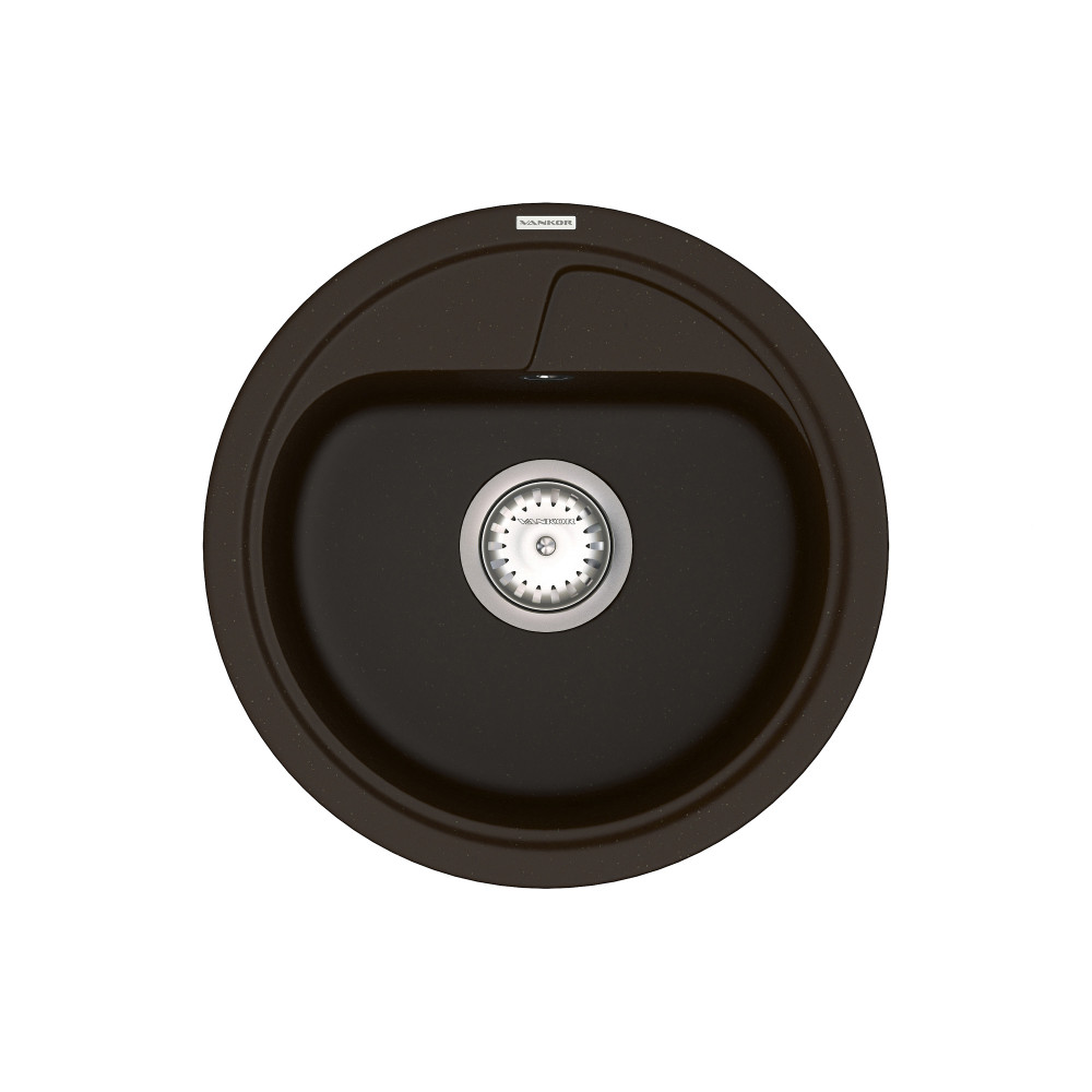 Кухонна мийка VANKOR Polo PMR 01.44 Chocolate + сифон