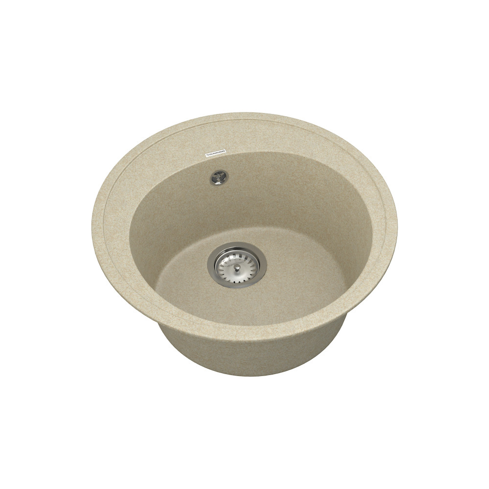 Кухонна мийка VANKOR Sity SMR 01.50 Beige + сифон