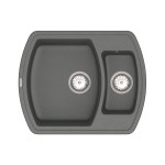 Кухонна мийка VANKOR Norton NMP 03.63 Gray + сифон