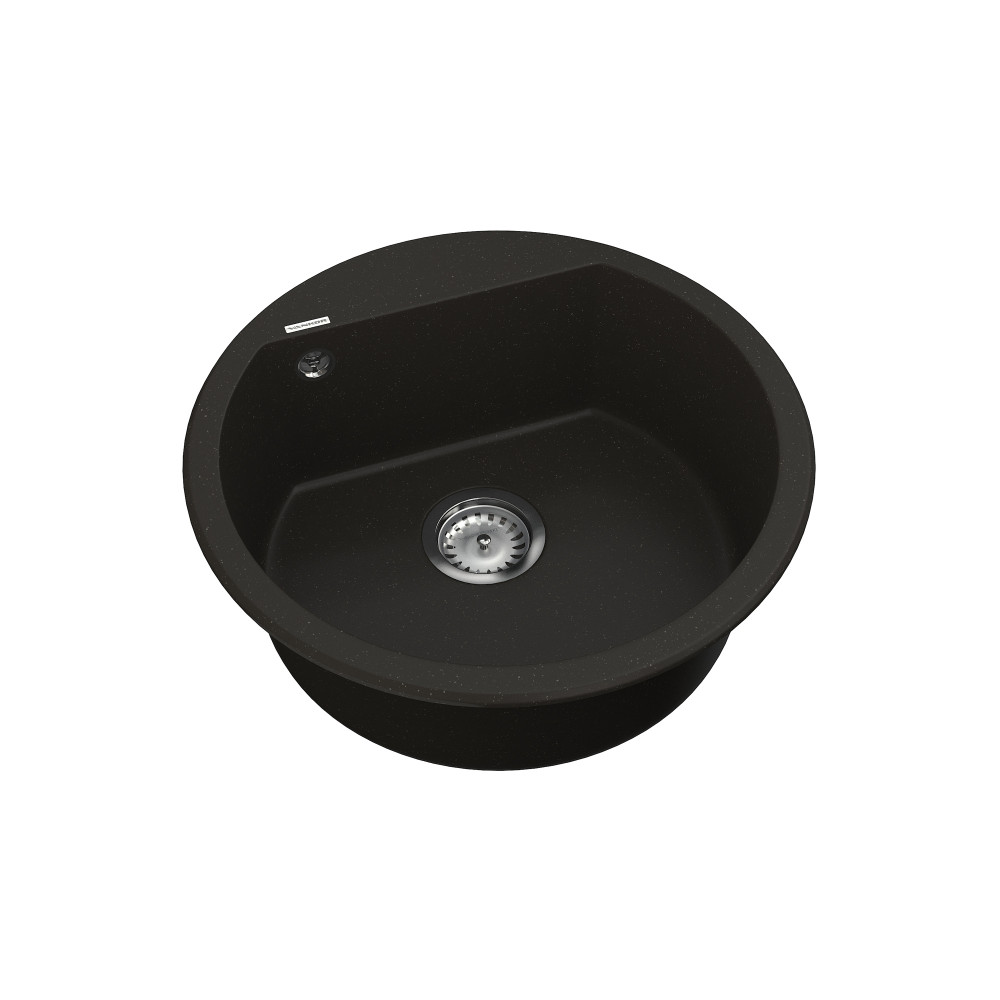 Кухонна мийка VANKOR Tera TMR 01.50 Black + сифон
