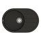 Кухонна мийка VANKOR Easy EMO 02.78 Black + сифон 