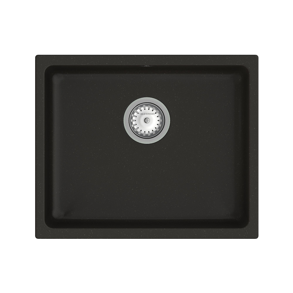 Кухонна мийка VANKOR Orman PM 01.55 Black + сифон