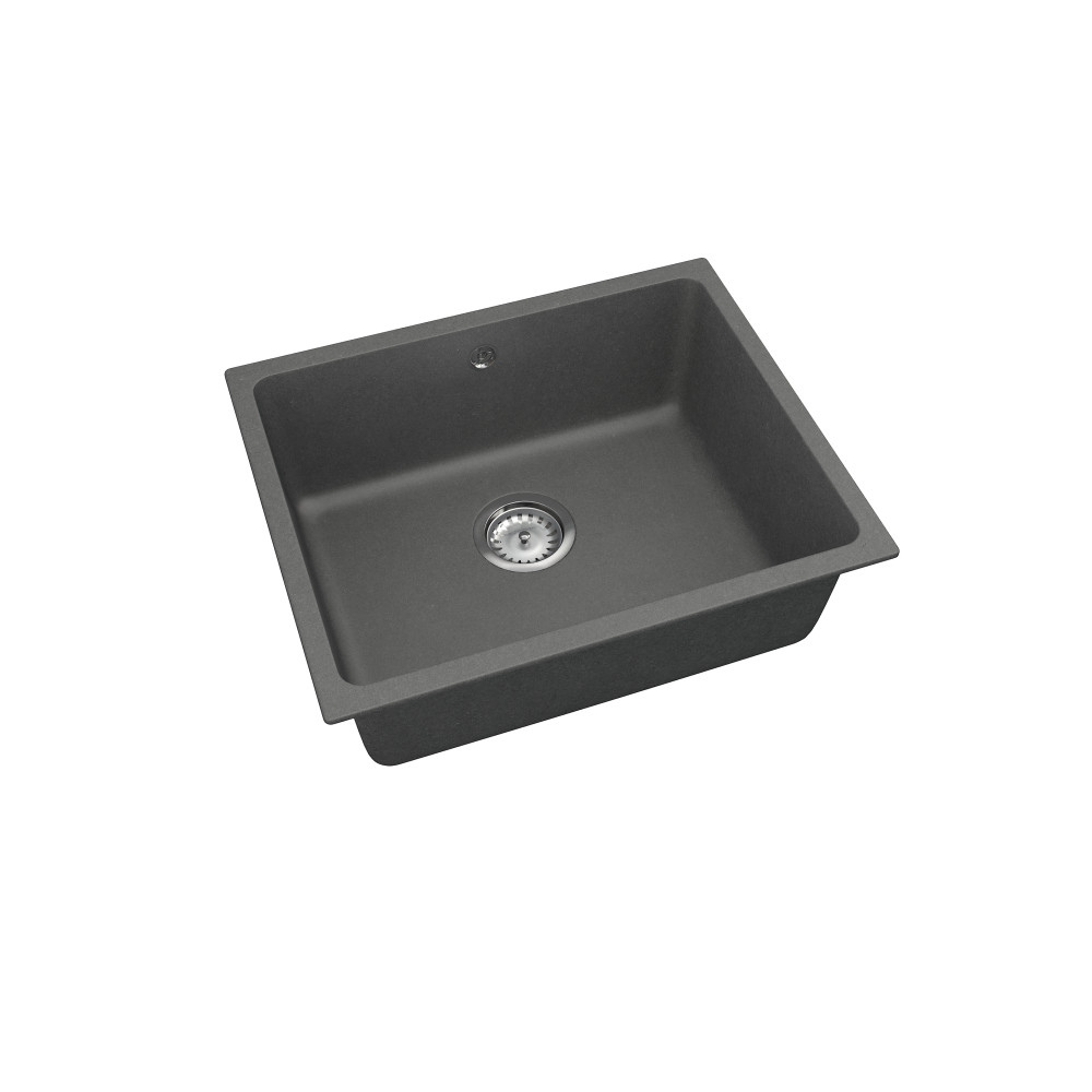 Кухонна мийка VANKOR Orman PM 01.55 Gray + сифон
