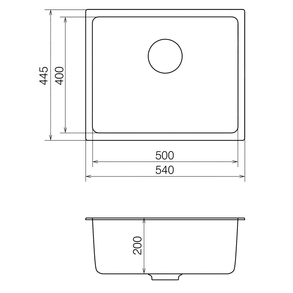 Кухонна мийка VANKOR Orman PM 01.55 Jasmine + сифон