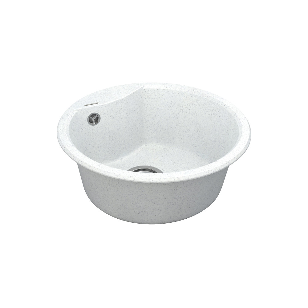 Кухонна мийка VANKOR Vena VMR 01.48 White stone + сифон